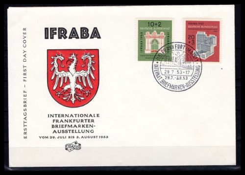 Bund MiNr. 171-172 Ersttagsbriefe/ FDC