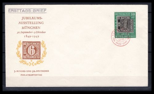 Bund MiNr. 113 Ersttagsbriefe/ FDC