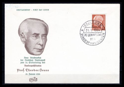 Bund MiNr. 178 x Ersttagsbriefe/ FDC Sonderstempel Bonn