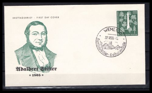 Bund MiNr. 220 Ersttagsbriefe/ FDC Sonderstempel Wemling