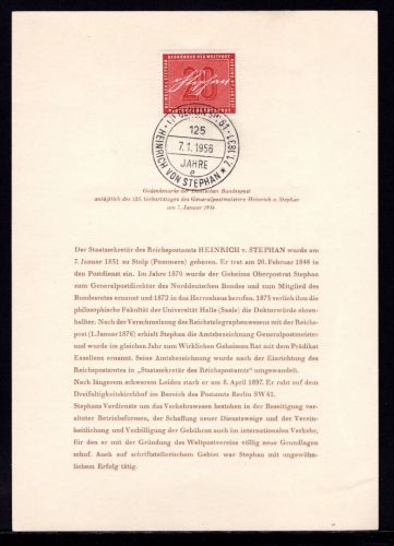 Berlin MiNr. 227 Ersttagsblatt ETB 1