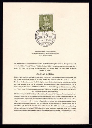 Berlin MiNr. 153 Ersttagsblatt ETB 17