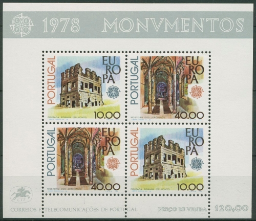 Portugal Briefmarken Block 47 – 1985 Musikjahr, Postfrisch MNH, Komplette Ausgabe Für Sammler