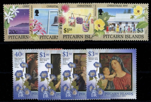 1997, Pitcairn, 506-09 u.a., **