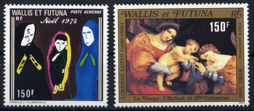 1974, Wallis und Futuna, 259 u.a., **