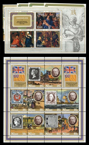1978, Niue, 246-55 u.a., **