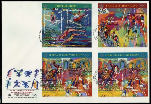 1996, UNO New York, Bl. 13 u.a., FDC