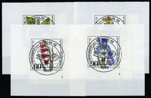 1981, Berlin, 650-53, Briefst.