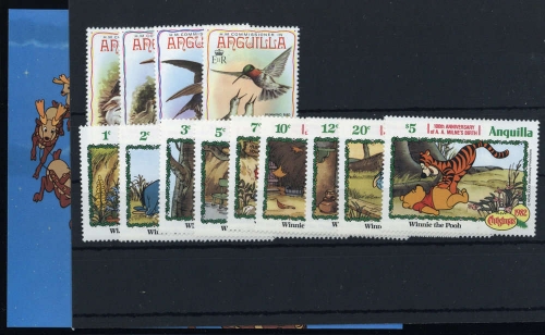 1980, Anguilla, 396-99 u.a., **