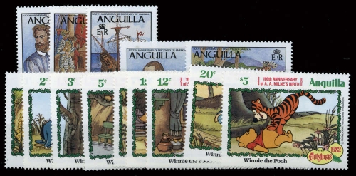 1982, Anguilla, 515-23 u.a., **