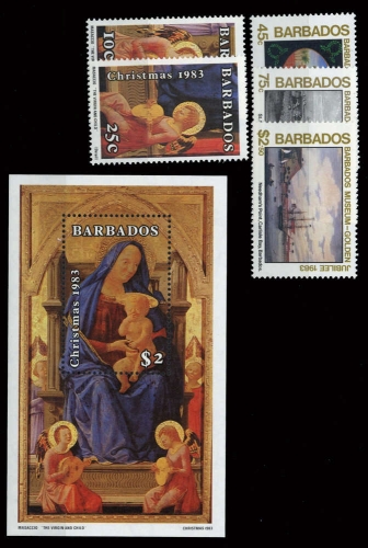 1983, Barbados, 594-96 u.a., **