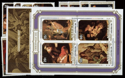 1977, Niue, 189-92 u.a., **