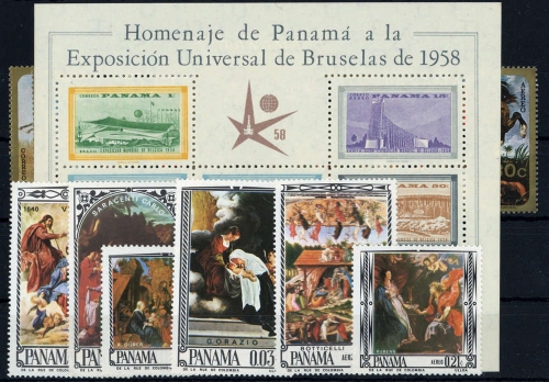 1958, Panama, Bl. 5 u.a., **