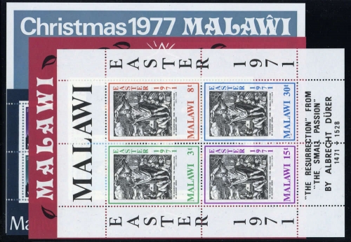 1969, Malawi, Bl. 16 u.a., **