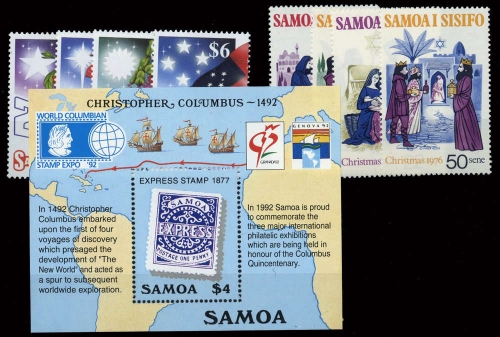 1976, Samoa, 342-45 u.a., **