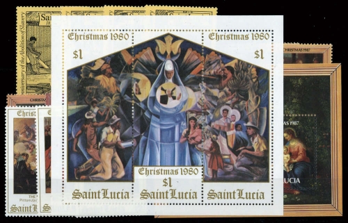 1980, St. Lucia, 529-31 u.a., **