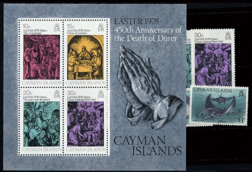 1978, Kaiman-Inseln, 401-04 u.a., **