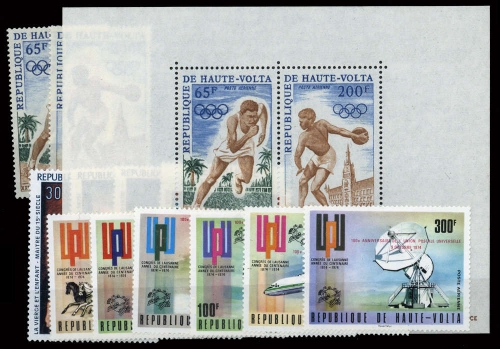 1967, Obervolta, 222-25 u.a., **