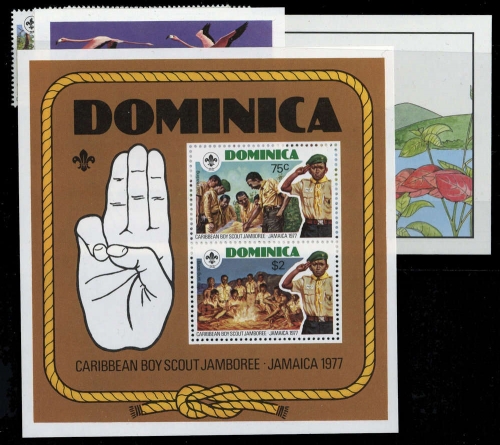 1977, Dominica, 538-43 u.a., **