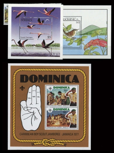 1977, Dominica, 538-43 u.a., **