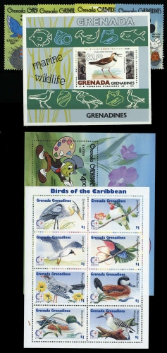 1979, Grenada Grenadines, Bl. 45 u.a., **