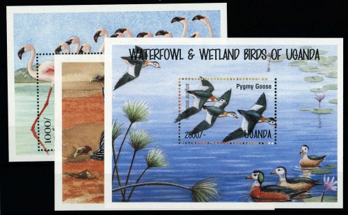 1990, Uganda, Bl. 120 u.a., **