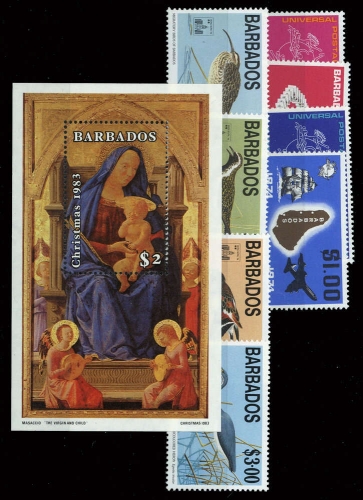 1974, Barbados, 381-84 u.a., **