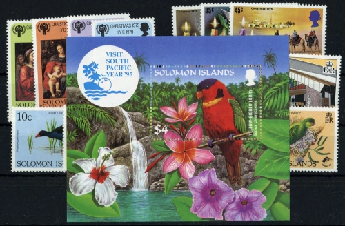 1975, Salomoninseln, 280-82 u.a., **