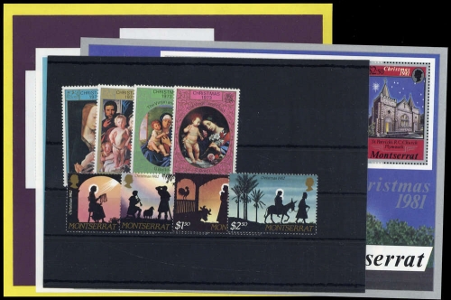 1976, Montserrat, Bl. 9 u.a., **