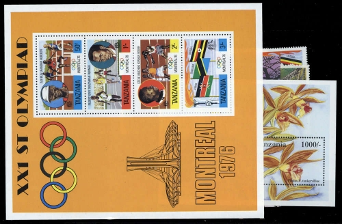 1976, Tansania, 58-61 u.a., **