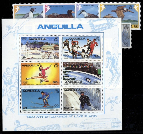 1980, Anguilla, 373-78 u.a., **