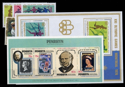 1976, Penrhyn, 83-85 u.a., **