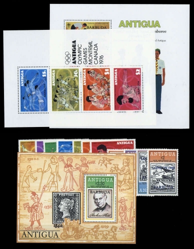 1976, Barbuda, 276-82 u.a., **