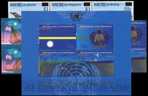 1975, Nauru, 121-24 u.a., **