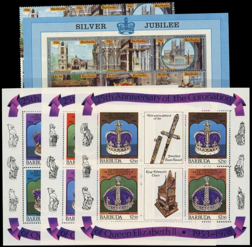 1975, Barbuda, 234-37 u.a., **