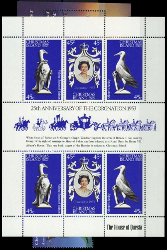 1970, Weihnachtsinseln, 98-100 u.a., **