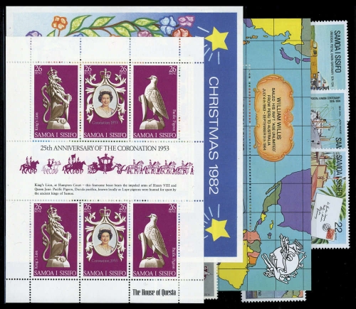 1974, Samoa, 302-05 u.a., **