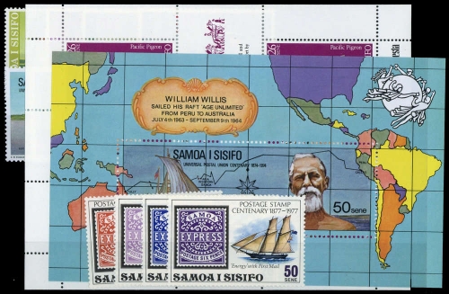 1974, Samoa, 302-05 u.a., **