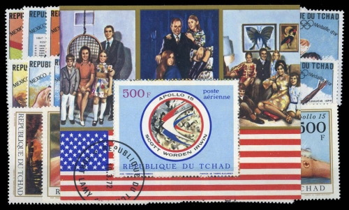 1969, Tschad, 240-63 u.a., **, gest.