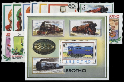 1981, Lesotho, 348-53 u.a., **
