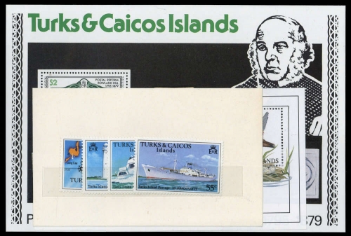 1979, Turks und Caicos Inseln, 381-84 u.a., **
