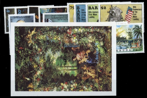 1975, Barbuda, 223-26 u.a., **