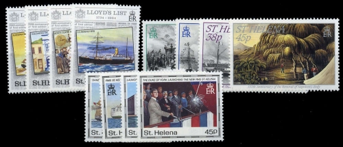 1984, St. Helena, 402-05 u.a., **