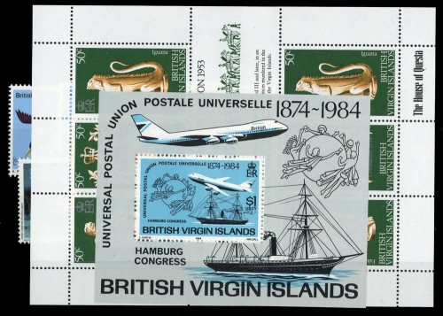 1978, Jungferninseln, 337-39 u.a., **