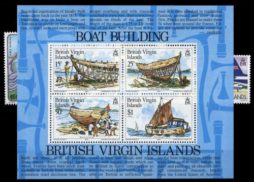 1975, Jungferninseln, 280-83 u.a., **