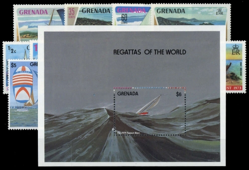 1973, Grenada, 512-15 u.a., **