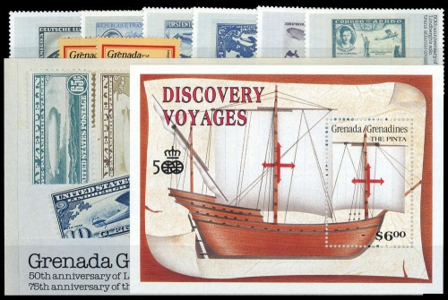 1976, Grenada Grenadines, 267-72 u.a., **