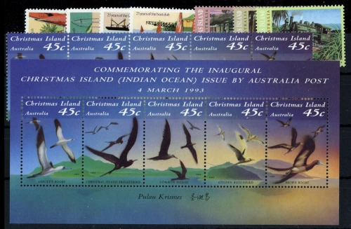 1983, Weihnachtsinseln, 173-76 u.a., **