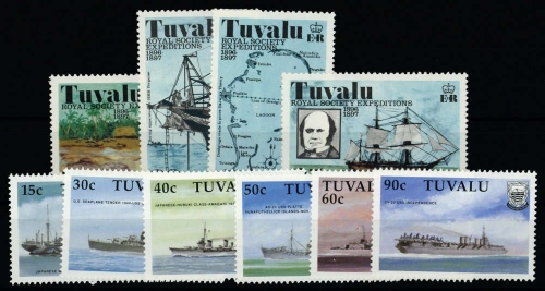 1977, Tuvalu, 54-57 u.a., **