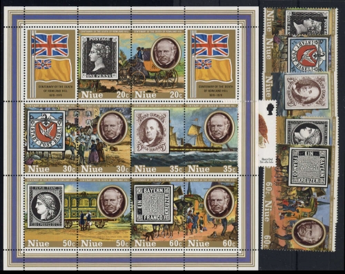 1978, Niue, 246-55 u.a., FDC